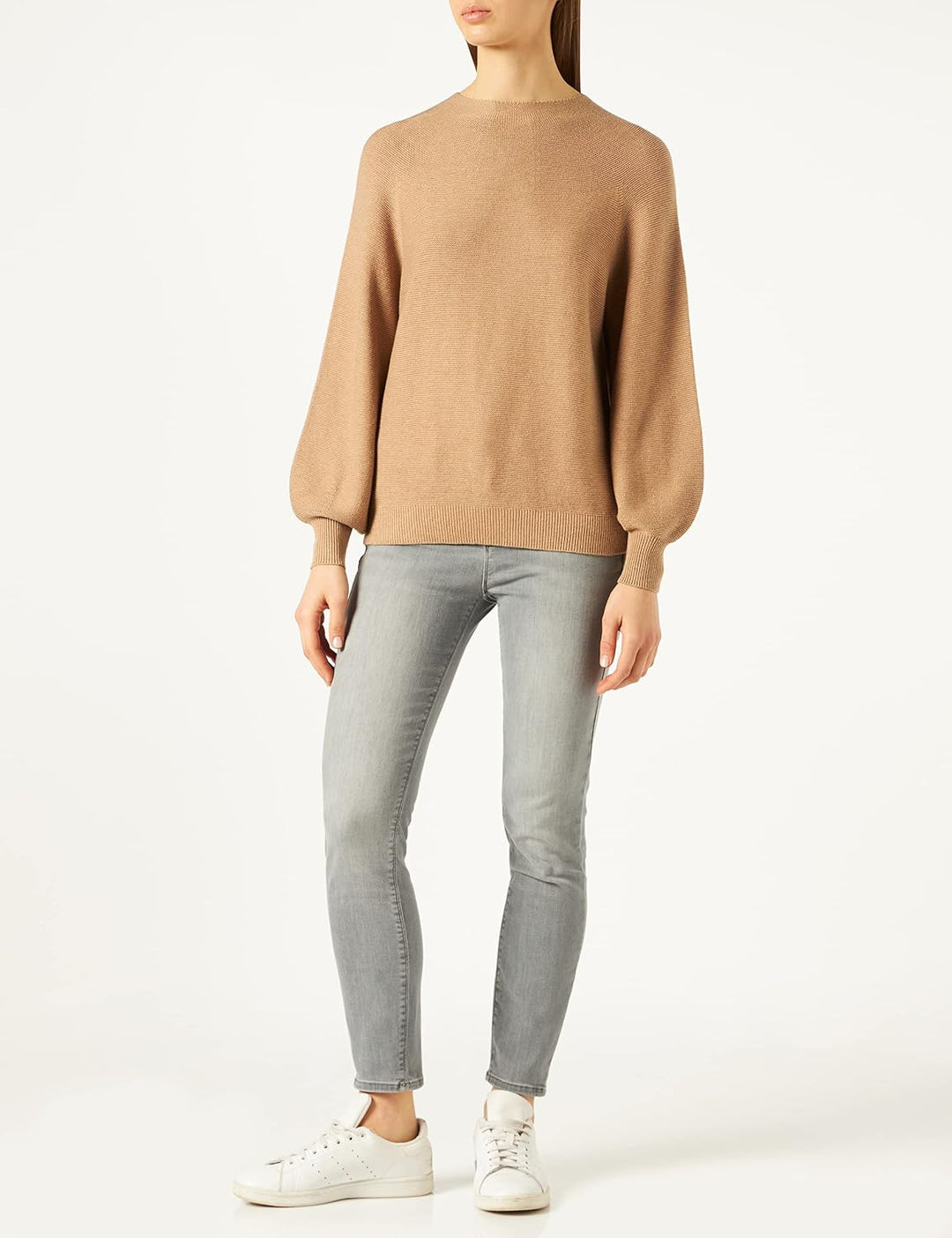 s.Oliver Strickpullover aus Viskosemix 36 Brown, 36 Brown