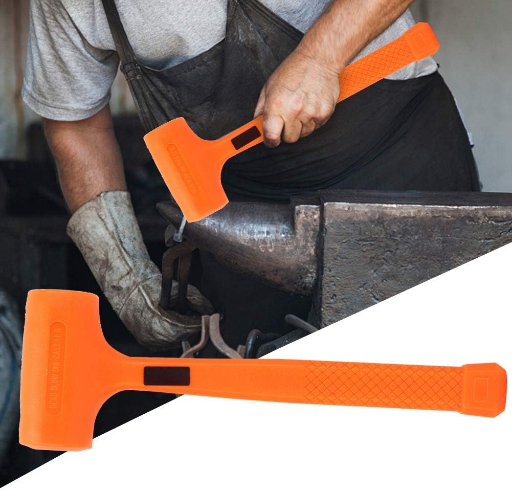 0.5LB / 1LB PVC Gummihammer Soft Face Dead Blow Gummihammer Installation Werkzeug(1LB)