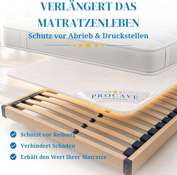 PROCAVE Noppenschoner für den Lattenrost in verschiedenen Grössen - Made in Germany | Matratzen-Unte