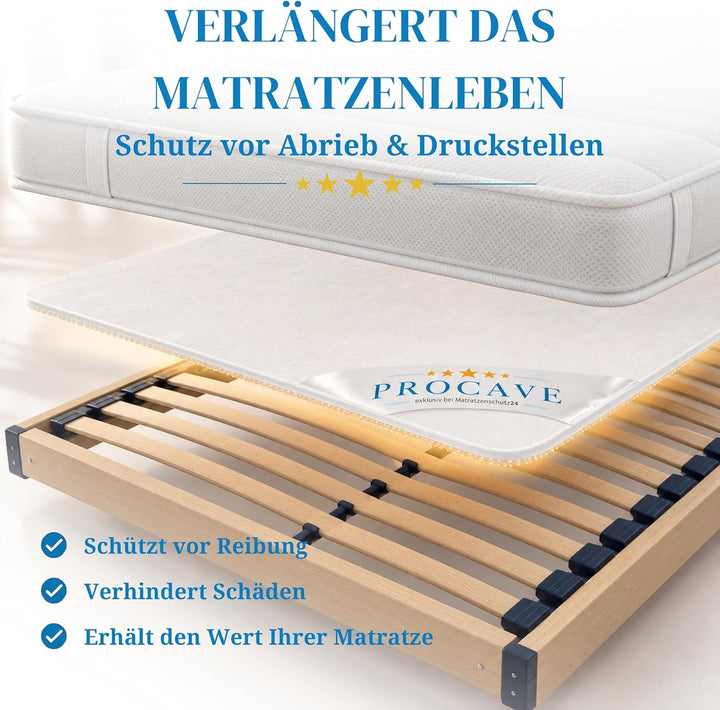 PROCAVE Noppenschoner für den Lattenrost in verschiedenen Grössen - Made in Germany | Matratzen-Unte