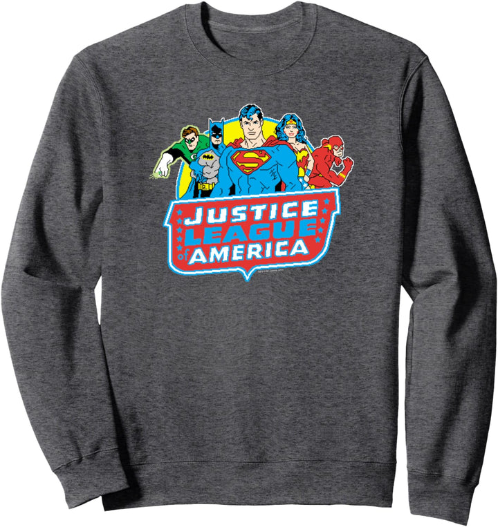 Justice League 8 Bit League Sweatshirt
