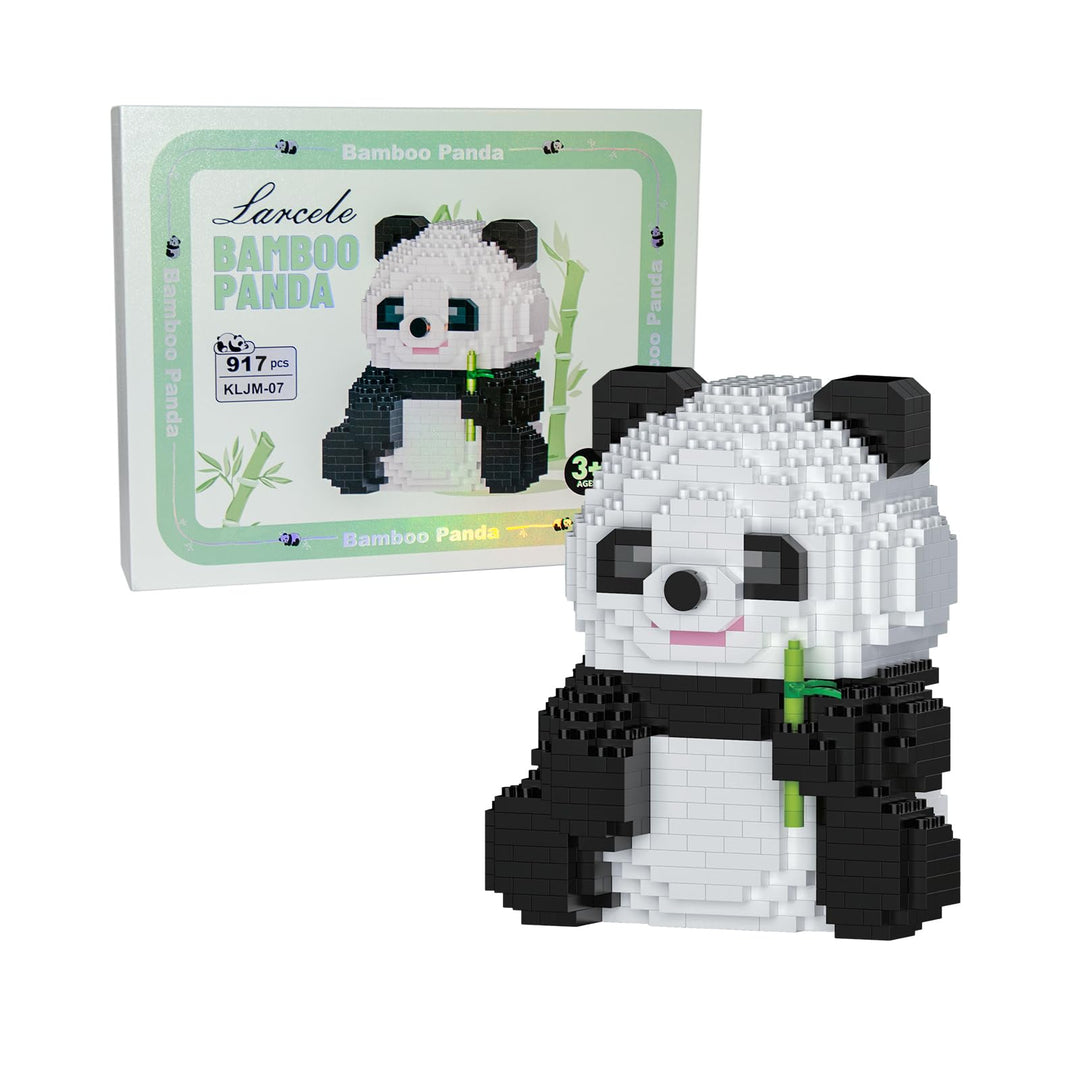 Larcele 915 Stücke Mikro Bausteine Spielzeug Kit, Mini Bricks Bauen Bauklötze Satz KLJM-07 Mehrweg (