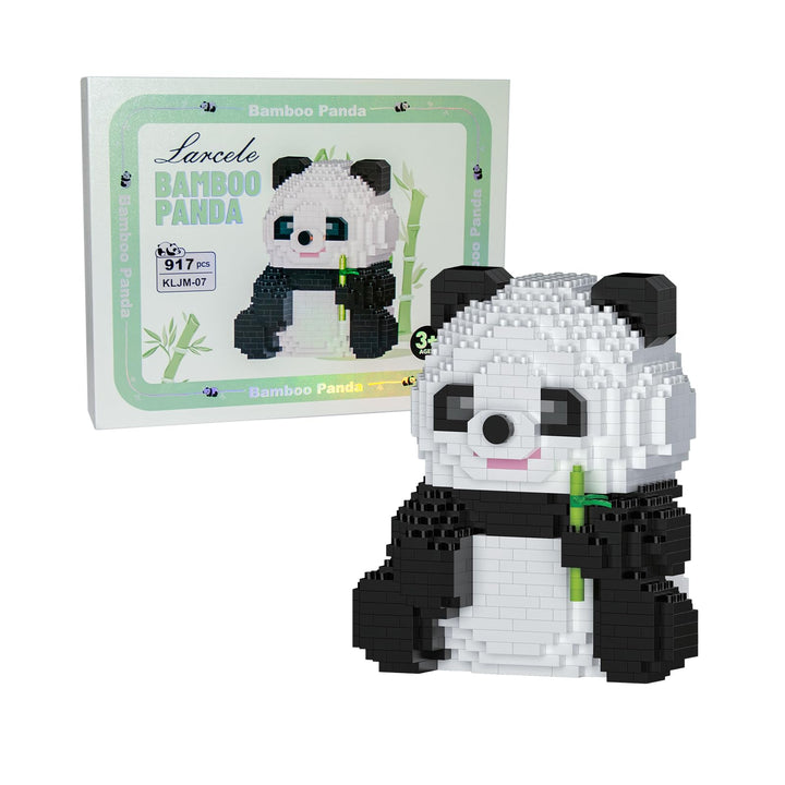 Larcele 915 Stücke Mikro Bausteine Spielzeug Kit, Mini Bricks Bauen Bauklötze Satz KLJM-07 Mehrweg (