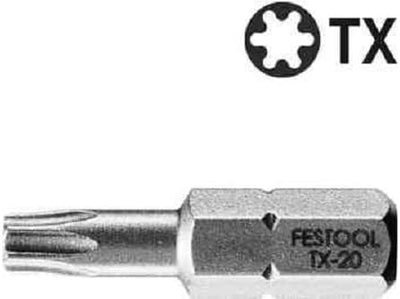 Festool Bit-Sortiment CENTRO Bit-Set 1 (mit Bit TX 20, Bit TX 25, Bit TX 30, Bit TX 40, Bit PZ 1, Bi