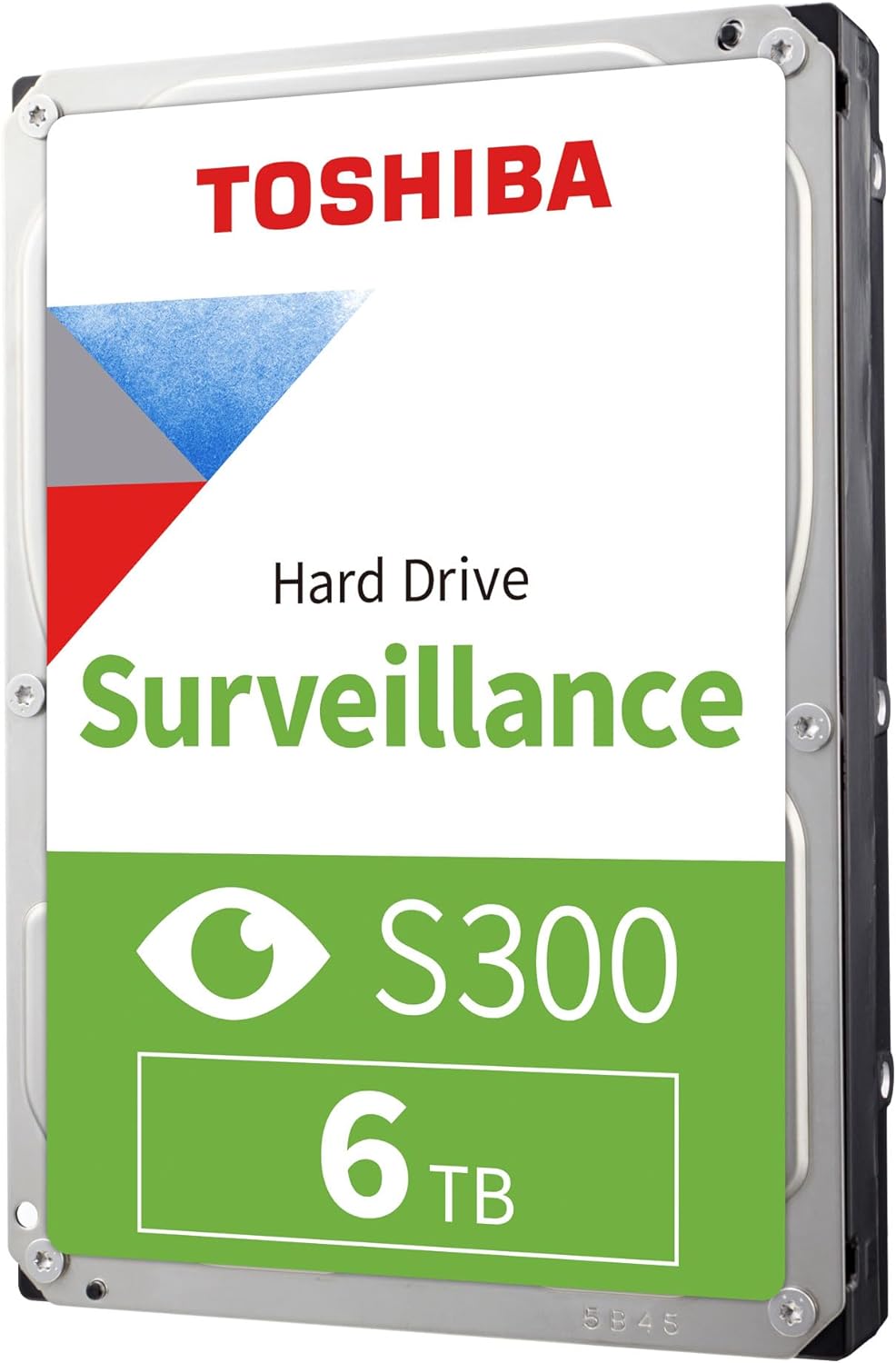 Toshiba 6TB S300 Surveillance HDD - 3.5' SATA Internal Hard Drive Supports up to 64 HD cameras at a