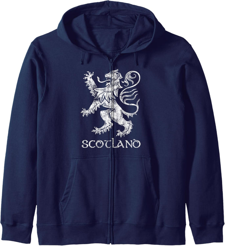 Scotland Souvenir Crest: Scottish Pride Rugby - Lion Rampant Kapuzenjacke