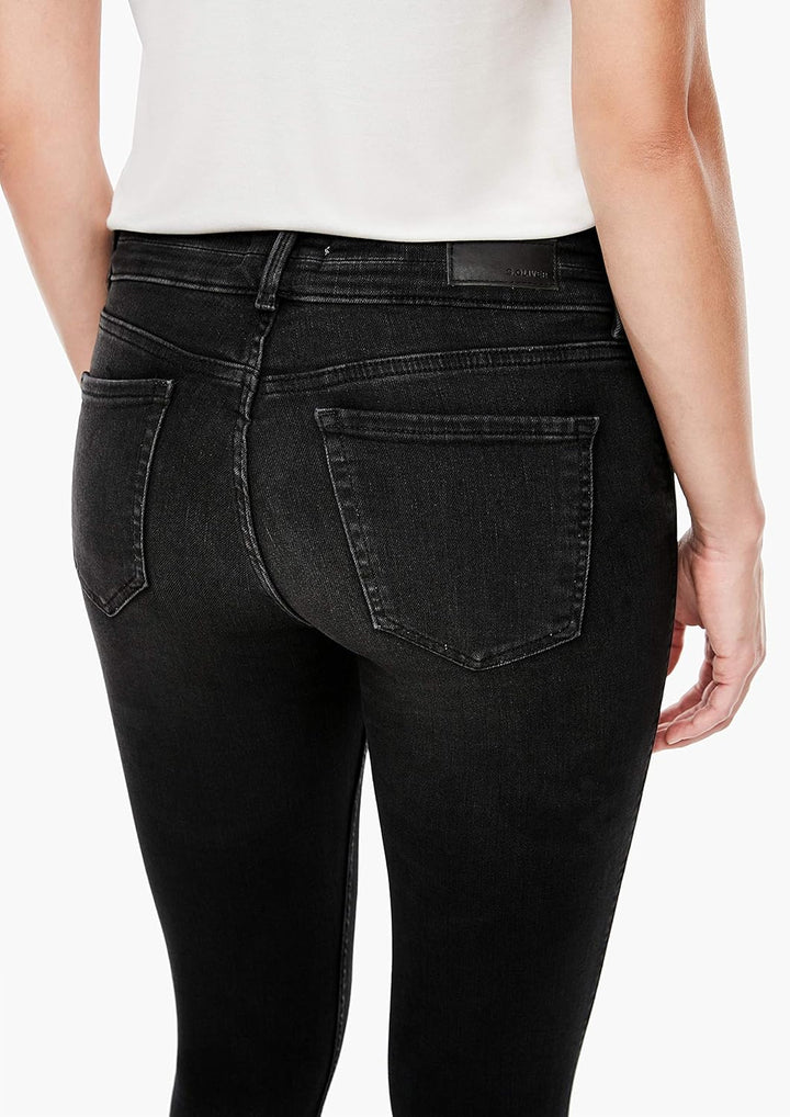s.Oliver Damen Skinny Jeans 32W / 50L Schwarz (99z8), 32W / 50L Schwarz (99z8)