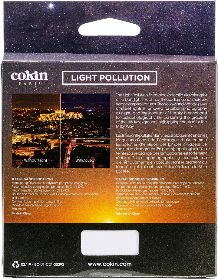 COKIN NUANCES CLEARSKY Light Pollution Filter ø67mm, 67mm