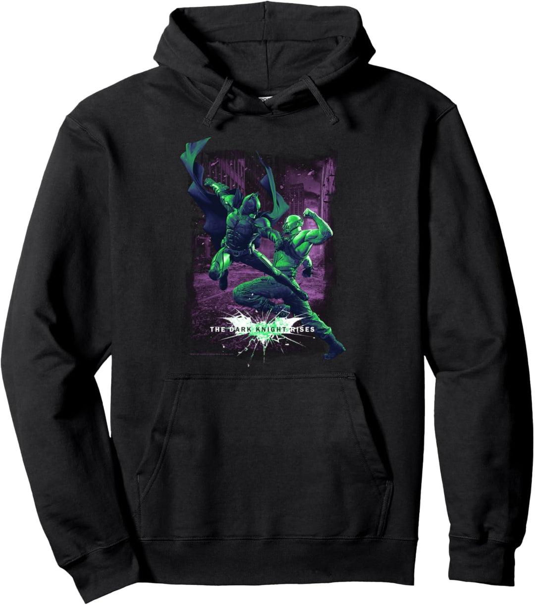 Batman Dark Knight Rises Bat vs Bane Pullover Hoodie