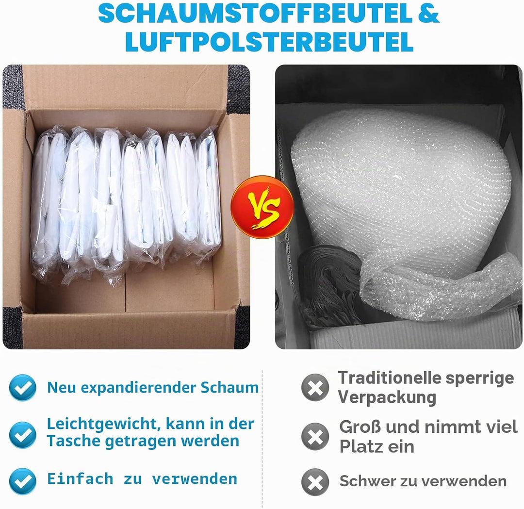 TONESPAC Instapak Quick Bag (#10 (38,1 x 45,7 cm), 4 Stück 15”x18” 4 Stück, 15”x18” 4