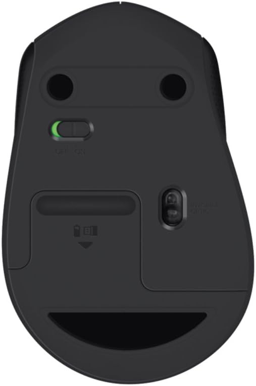 Logitech M330 Silent Plus kabellose Maus, Schwarz