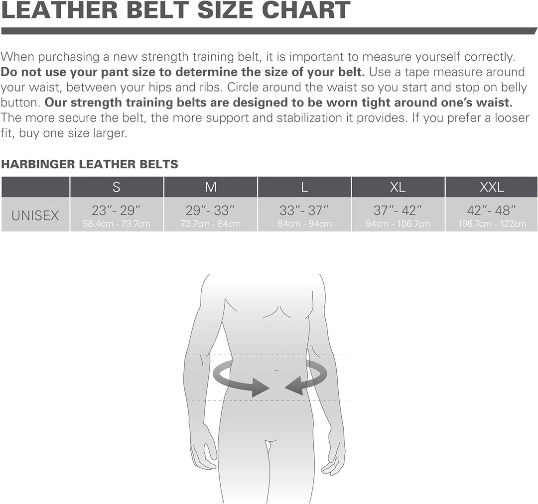 Harbinger Nylon Gewichthebergürtel für Gewichtheber, Fitness Krafttraining, Mit Flexiblen Ultraschau