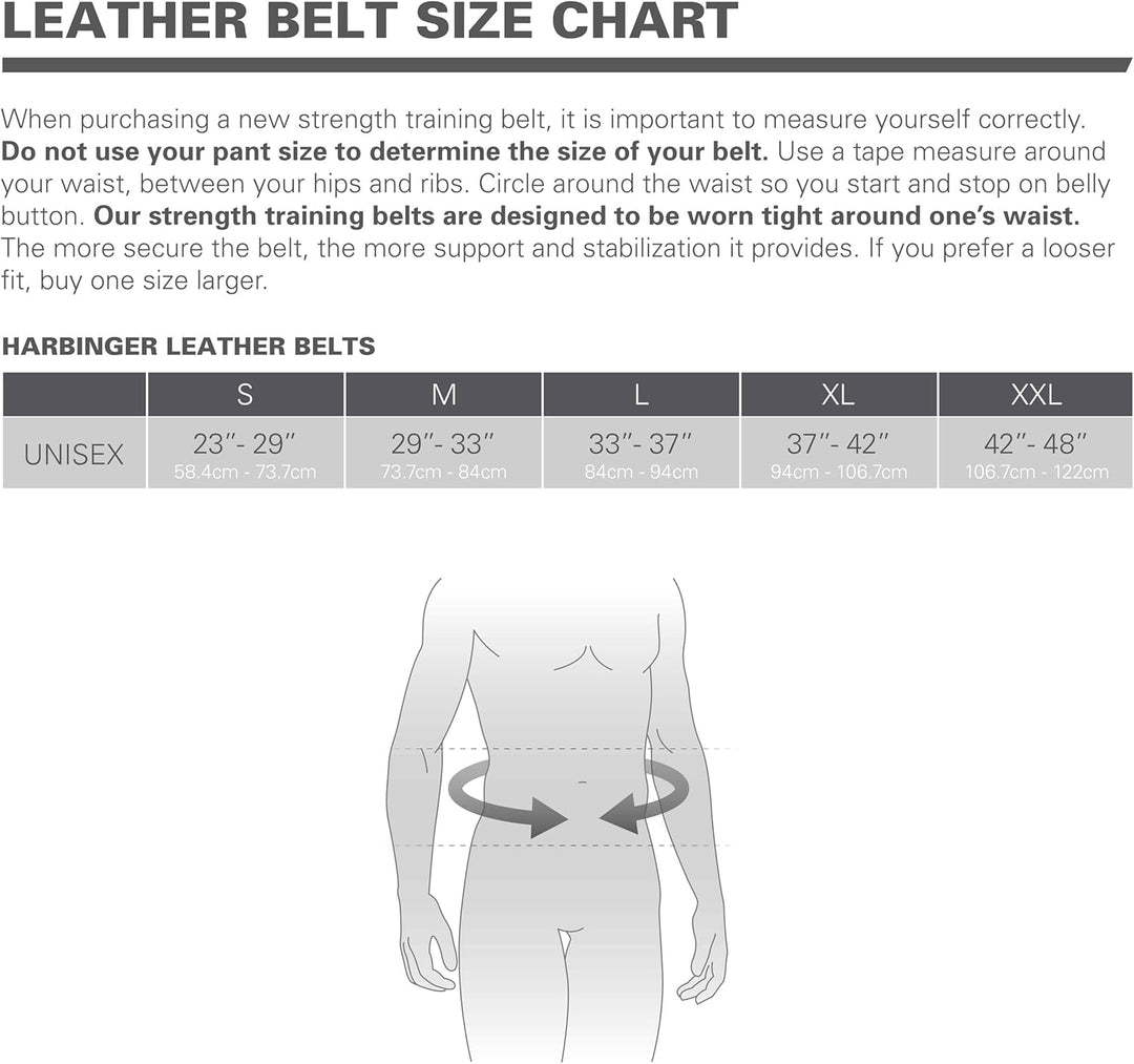 Harbinger Nylon Gewichthebergürtel für Gewichtheber, Fitness Krafttraining, Mit Flexiblen Ultraschau