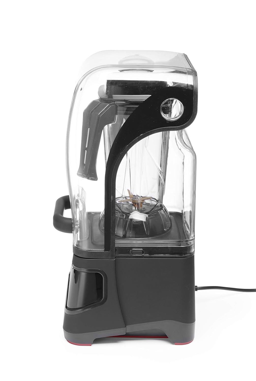 HENDI Standmixer BPA-frei, Touch, mit schalldämmender Schutzhaube, Inkl. 2,5 Liter-Kanne, temperatur