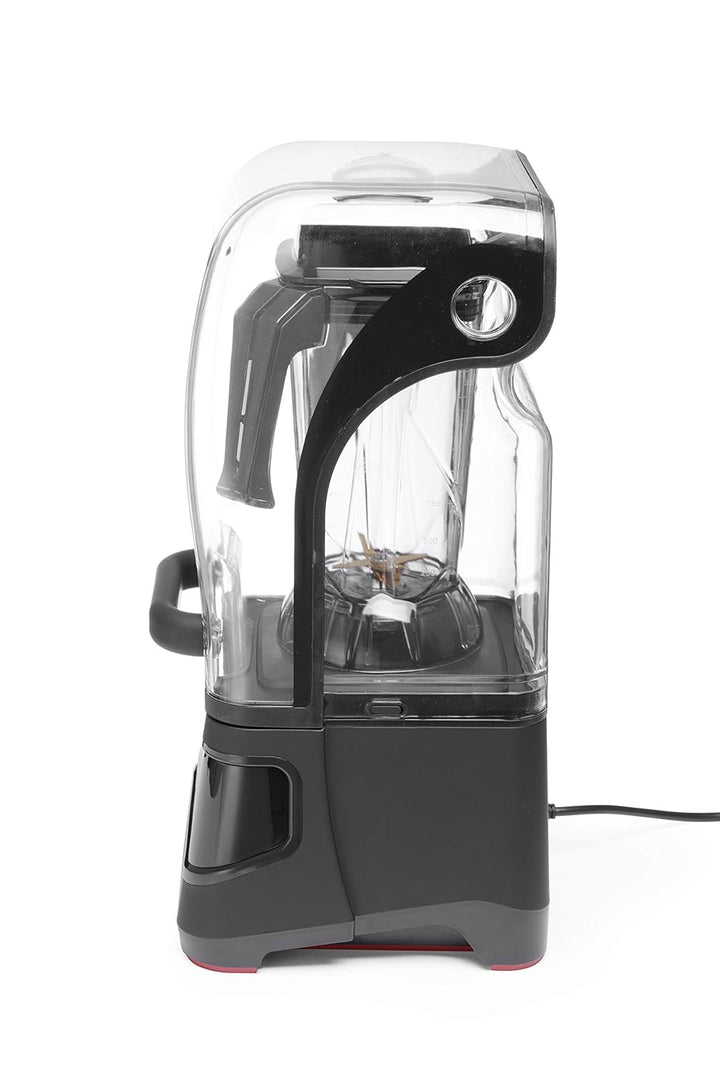 HENDI Standmixer BPA-frei, Touch, mit schalldämmender Schutzhaube, Inkl. 2,5 Liter-Kanne, temperatur