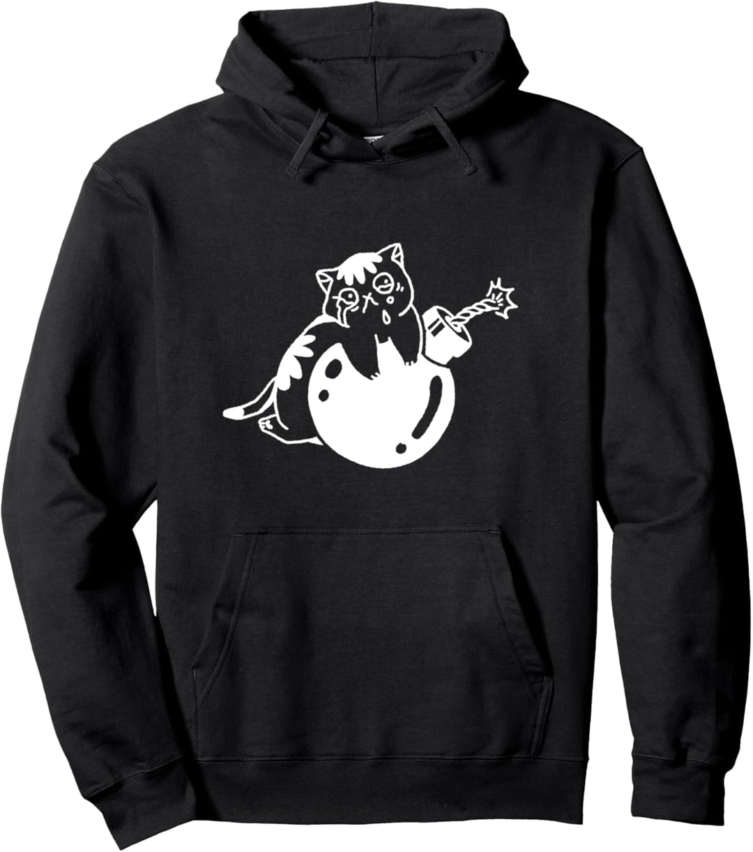 Katzen auf Bombe Lustiges Geschenk Anime Katzen-Fan Pullover Hoodie