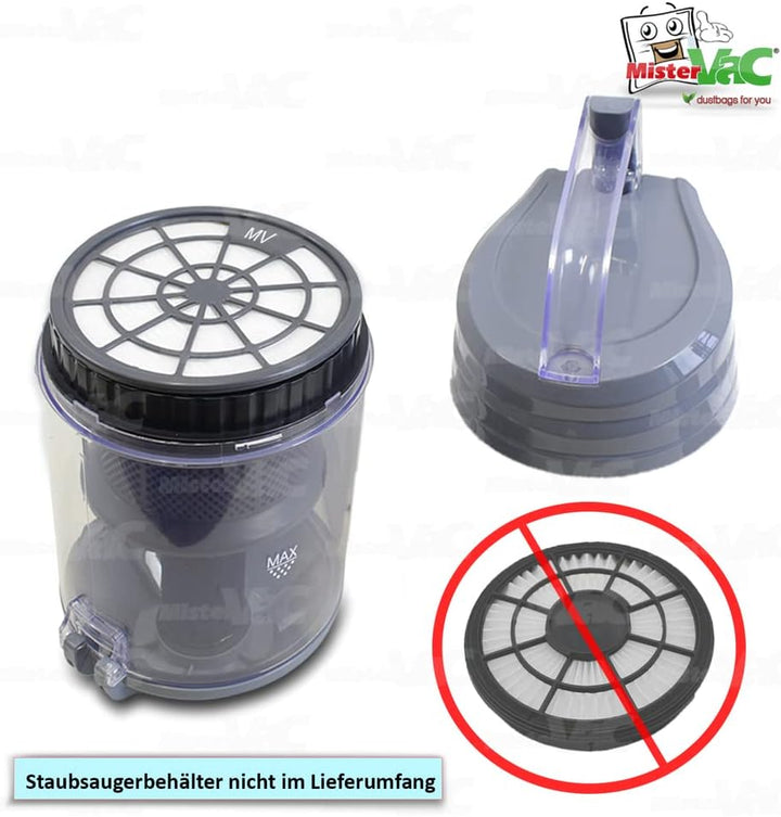 MisterVac | Set kompatibel mit ZEEGMA Zonder Base Jet