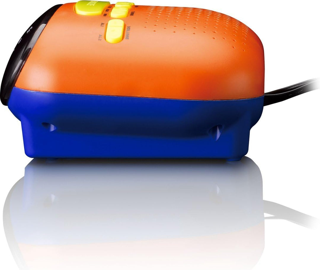 iCES ICR-210KIDS Uhrenradio - Radiowecker für Kinder - PLL FM - Schlummerfunktion - Sleeptimer - Gan