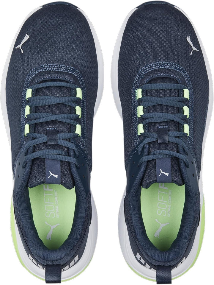 PUMA Unisex Electron E Sneaker 44.5 EU Dark Night Cool Light Gray Fast Yellow, 44.5 EU Dark Night Co