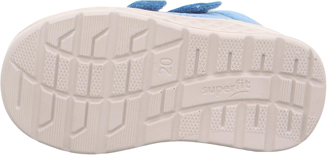 Superfit Jungen Breeze Sneaker 1-000363 Lauflernschuh 20 EU Hellblau Hellgrün 8410, 20 EU Hellblau H