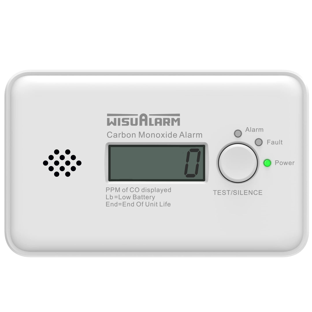Kohlenmonoxid Melder, CO Melder, 10 Jahre Batterie kohlenmonoxid messgerät, CO Warner mit LCD Displa