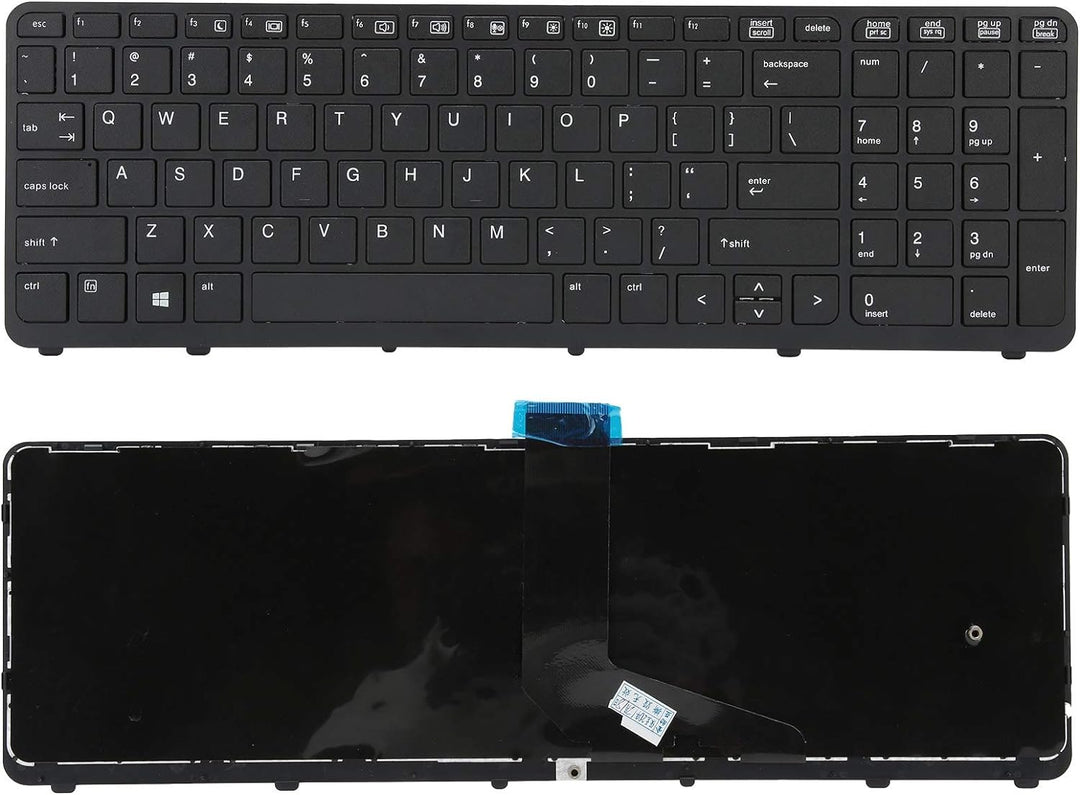 ASHATA Ersatztastatur für HP ZBOOK 15 G1 G2 17 G1 G2 US für HP 15-p000 15-p008au 15-p030nr, Tastatur