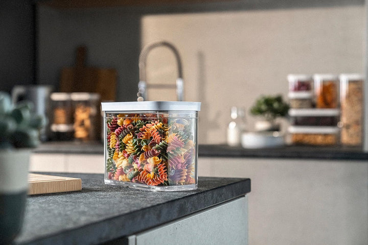 ZWILLING FRESH & SAVE CUBE Box, Grösse 2M, Modulare & Stapelbare Vorratsdose, Luftdichte & Vakuumier