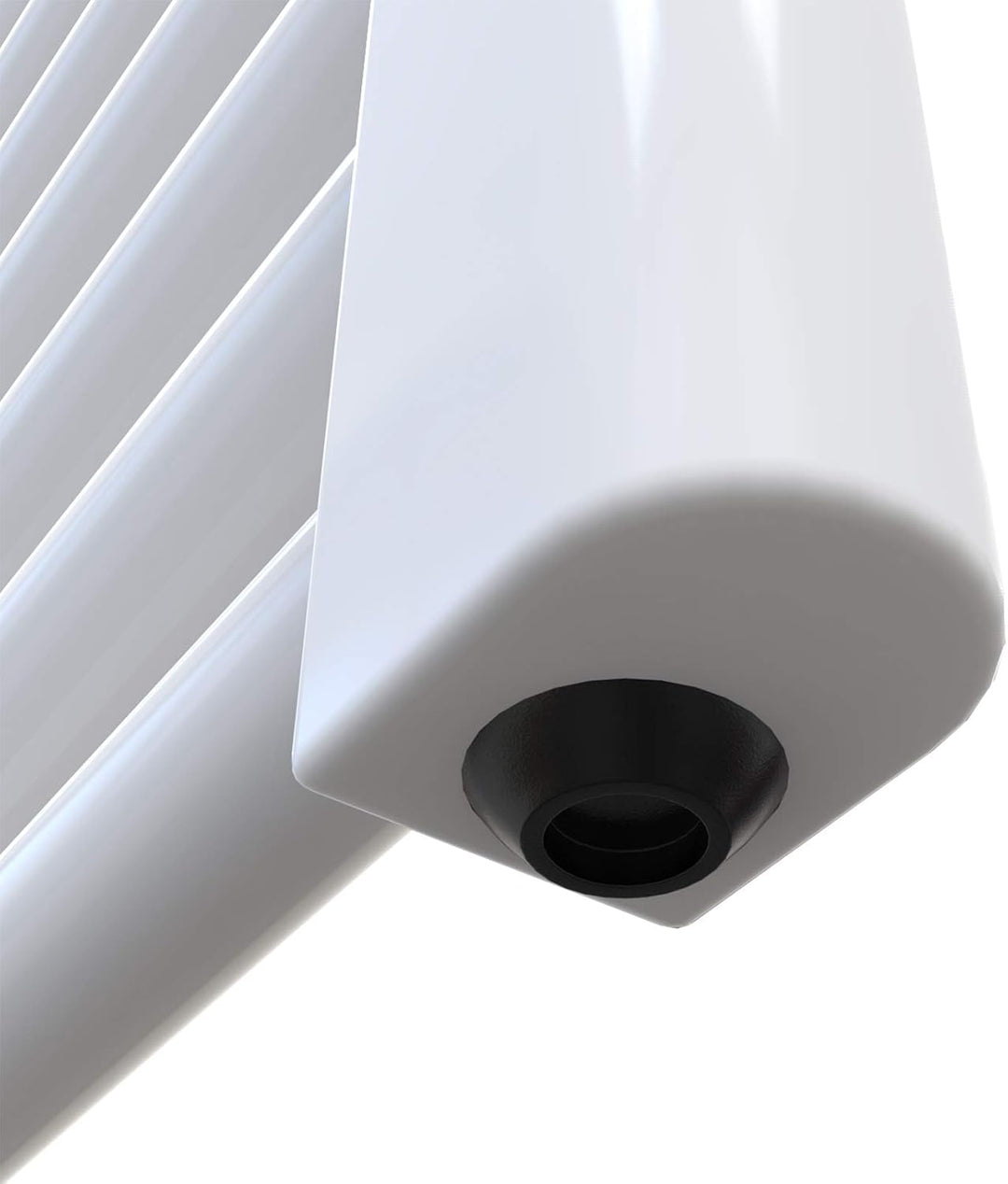SONNI Badheizkörper 1800x600mm Handtuchtrockner Weiss 821 Watt Design Hantuchwärmer Bad Mittelanschl