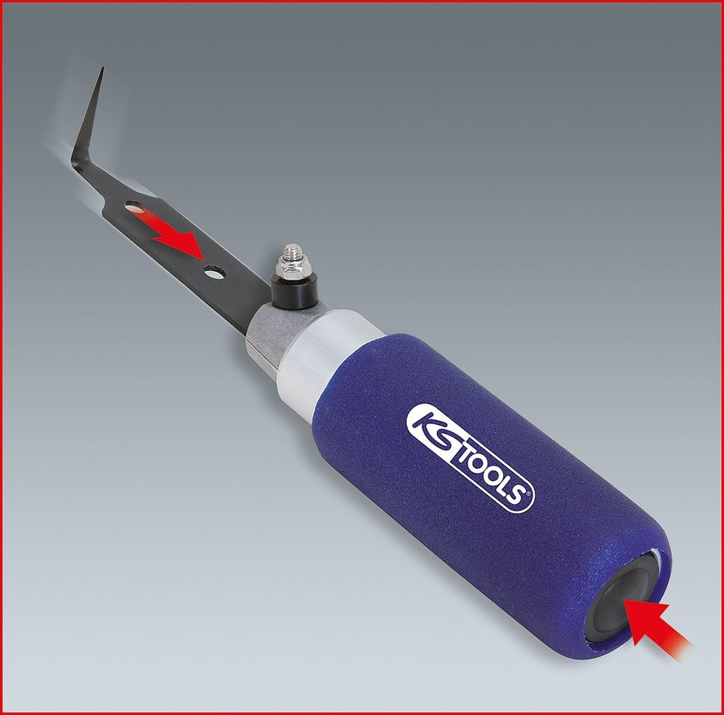 KS Tools 140.2248 Ziehmesser mit Schnellwechselsystem, 130mm
