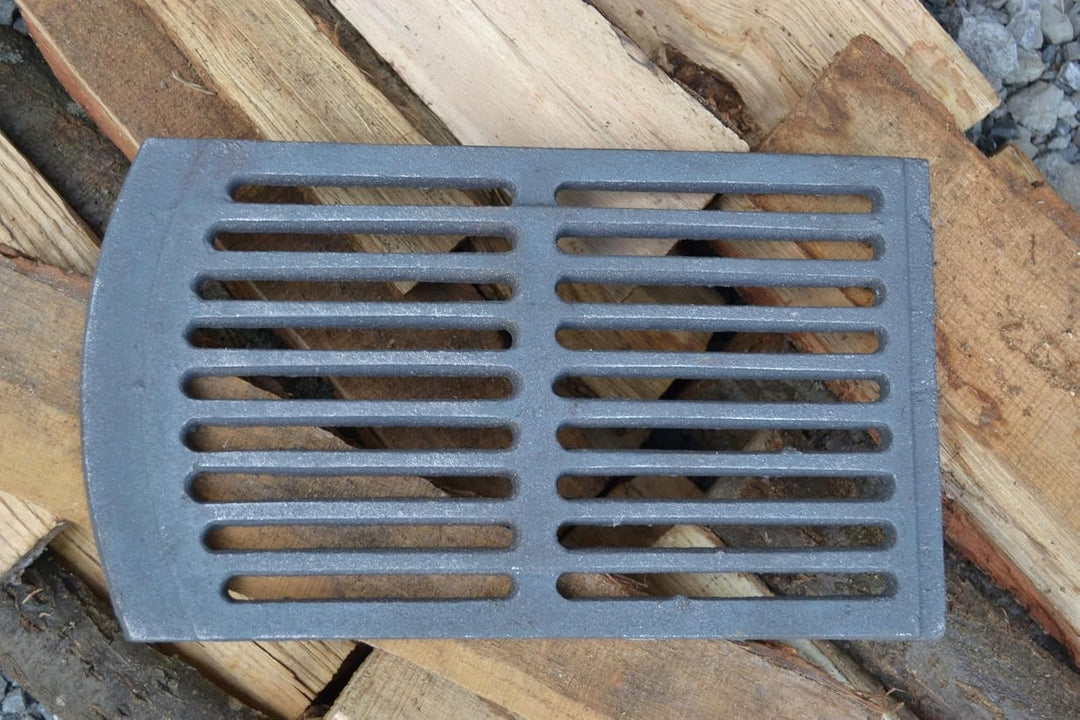 SEZAM 33 x 19 cm Gussrost Ofenrost Ascherost Gussrost verschiedene Durchmesser, Kaminrost passend Ka