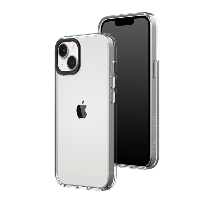 RhinoShield Crystal Clear Case kompatibel mit [iPhone 14/13] | Fortschrittliche Vergilbungsresistenz