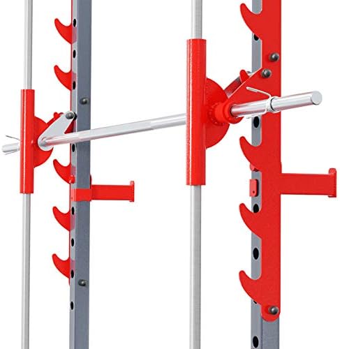 K-Sport: Stationäre Klimmzugstange bis 140kg, mit Pull-Up Bar & Halter für Gewichte I Klimmzugturm f