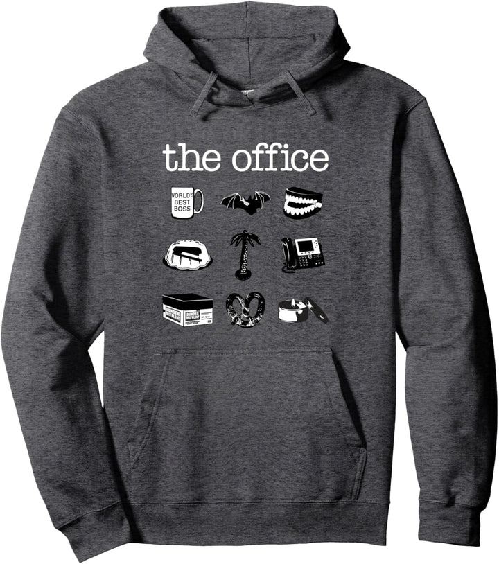 The Office Büro-Symbole Pullover Hoodie