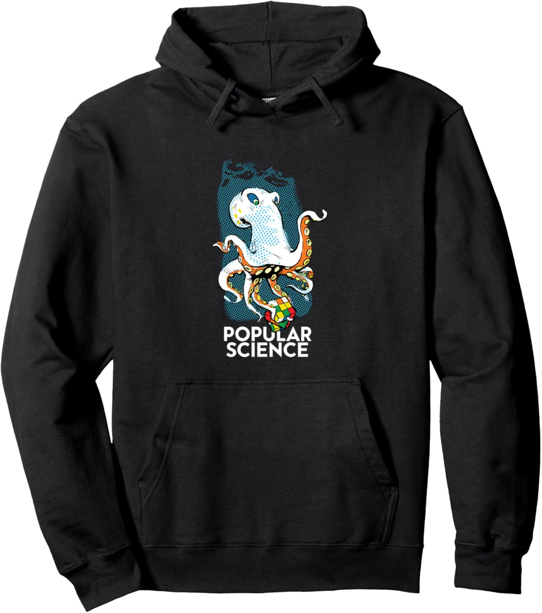 Masterful Molluski! Original Popular Science Magazine Pullover Hoodie