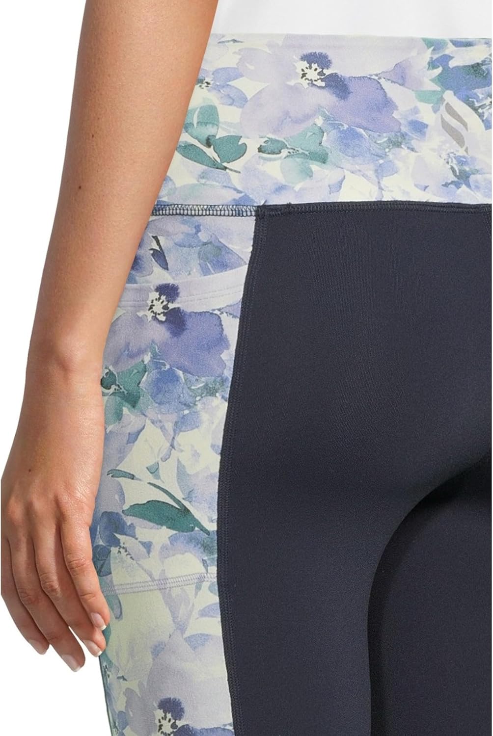 Skechers Damen Go Walk Floral FL Hw Leggings S Violett, S Violett