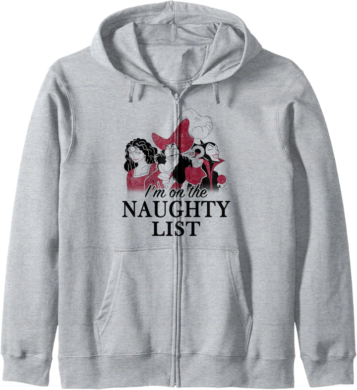 Disney Villains Weihnachten I'm On The Naughty List Kapuzenjacke