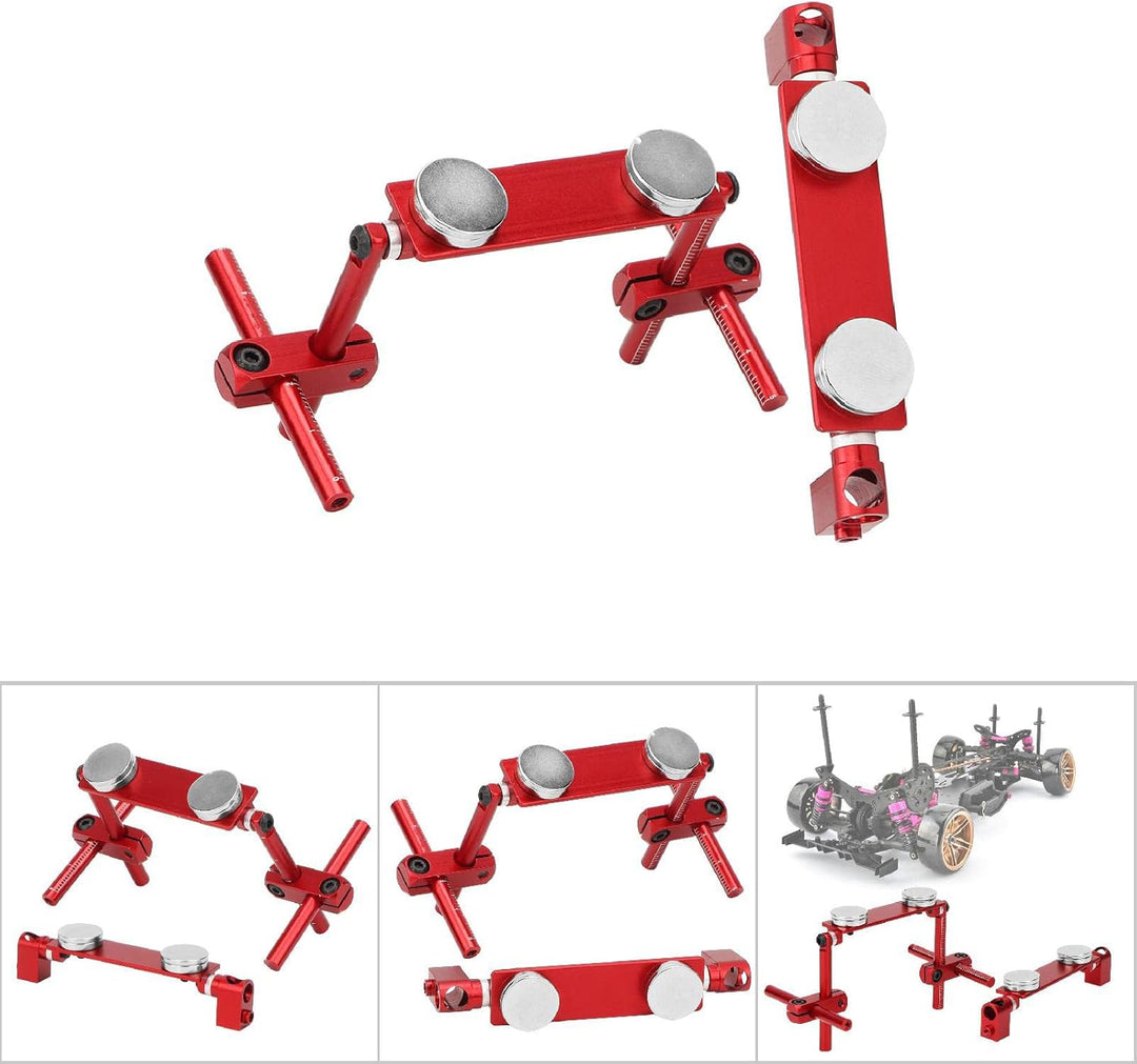 Yctze Aluminium-Magnet-Halterung für HSP 1/10 RC-Karosserieschale – Unsichtbares Legierungs-Montages