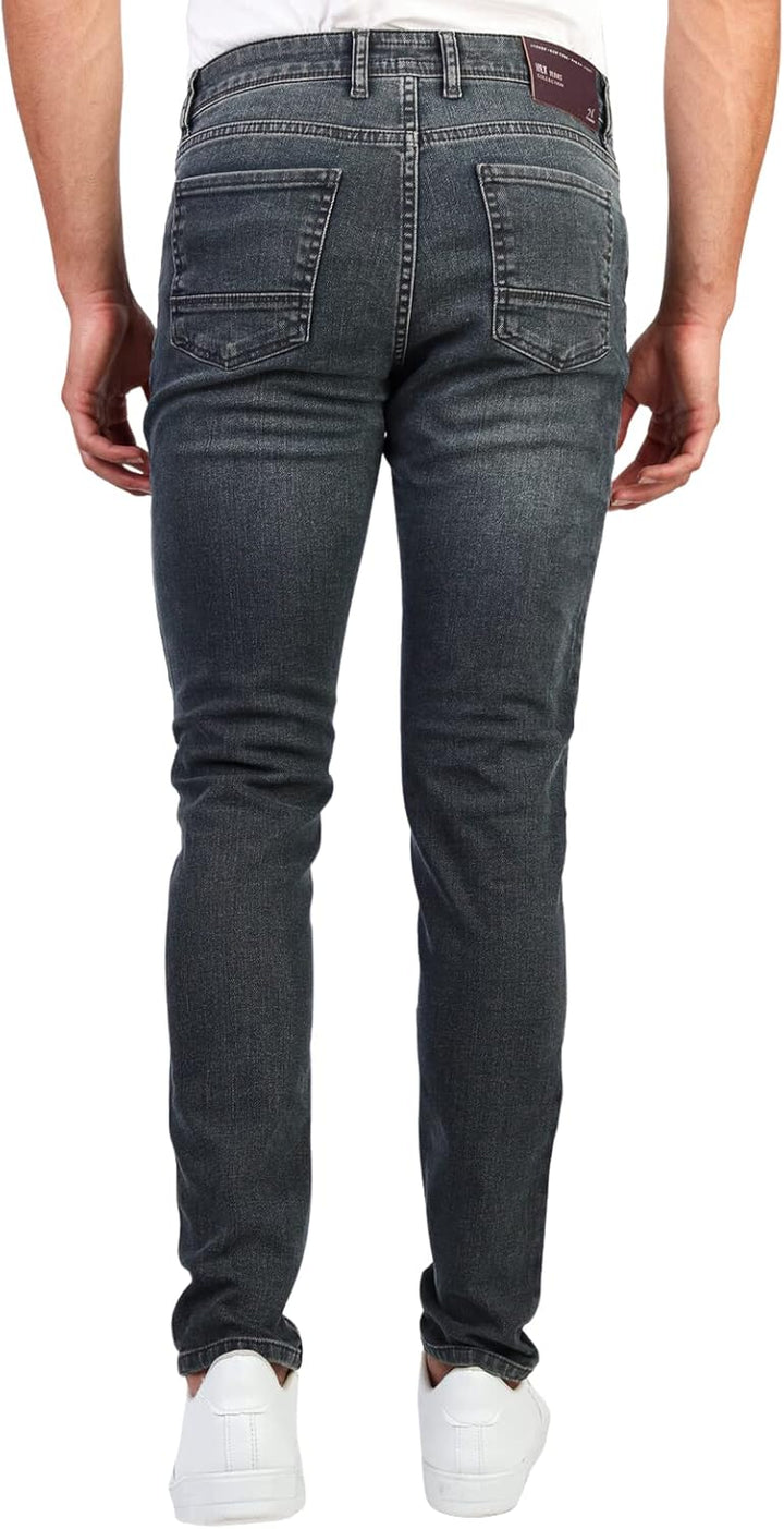 HALAT'S Herren Jeans Slim Fit - Baumwolle Jeanshose Stretch für Herren mit Schlanke Elastizität 29W