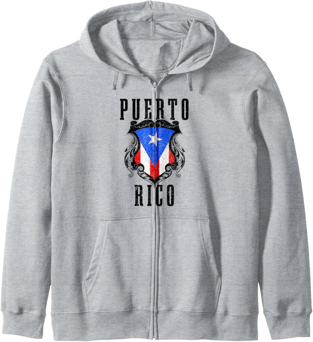 Puerto Rico Vintage Puerto Rican Flagge Pride Puerto Rico Kapuzenjacke