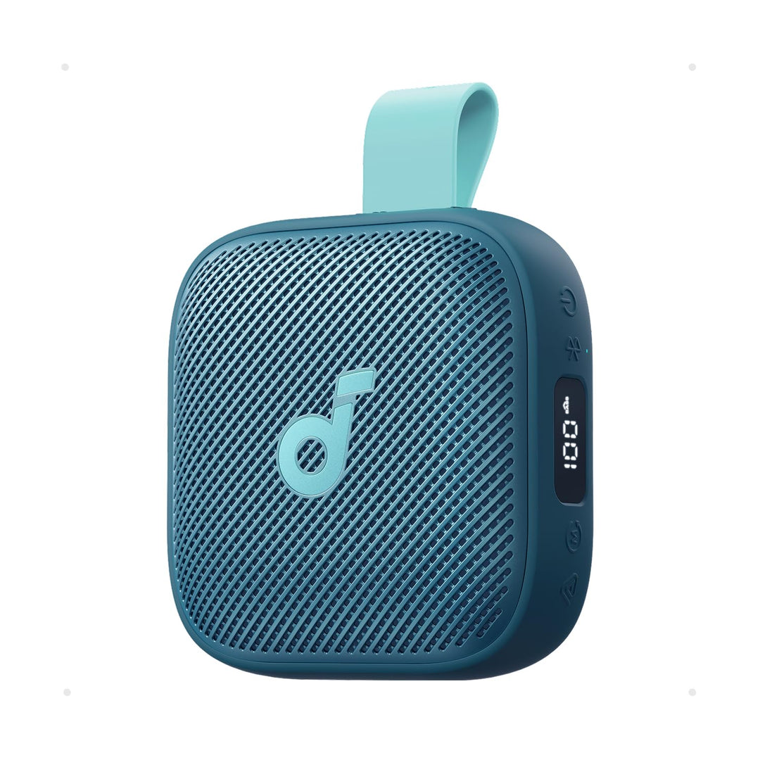 soundcore Boom Go 3i by Anker, tragbarer Lautsprecher mit 15W Sound, 24h Spielzeit, BassUp 2.0, Lade
