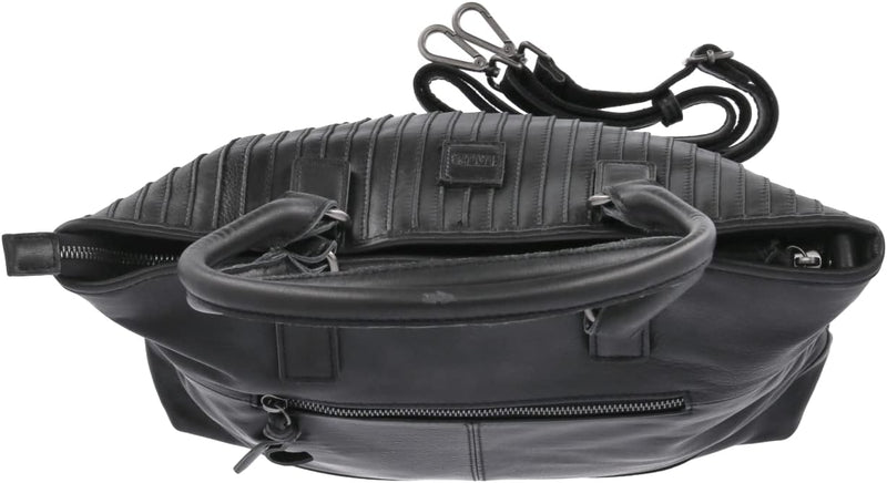FREDsBRUDER Vertical Schultertasche Leder 40 cm
