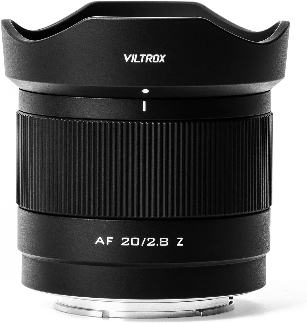 VILTROX 20mm F2.8 F, 20mm F/2.8 Z-Mount Vollformat AF Ultraweitwinkel Autofokus Objektiv für Nikon Z