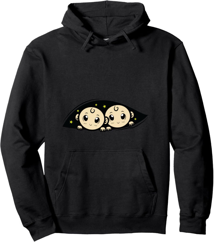 Zwillinge gucken Pullover Hoodie