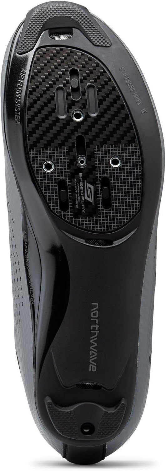 Northwave Herren Storm Carbon 2 Turnschuhe 42 EU Dunkelgrau, 42 EU Dunkelgrau