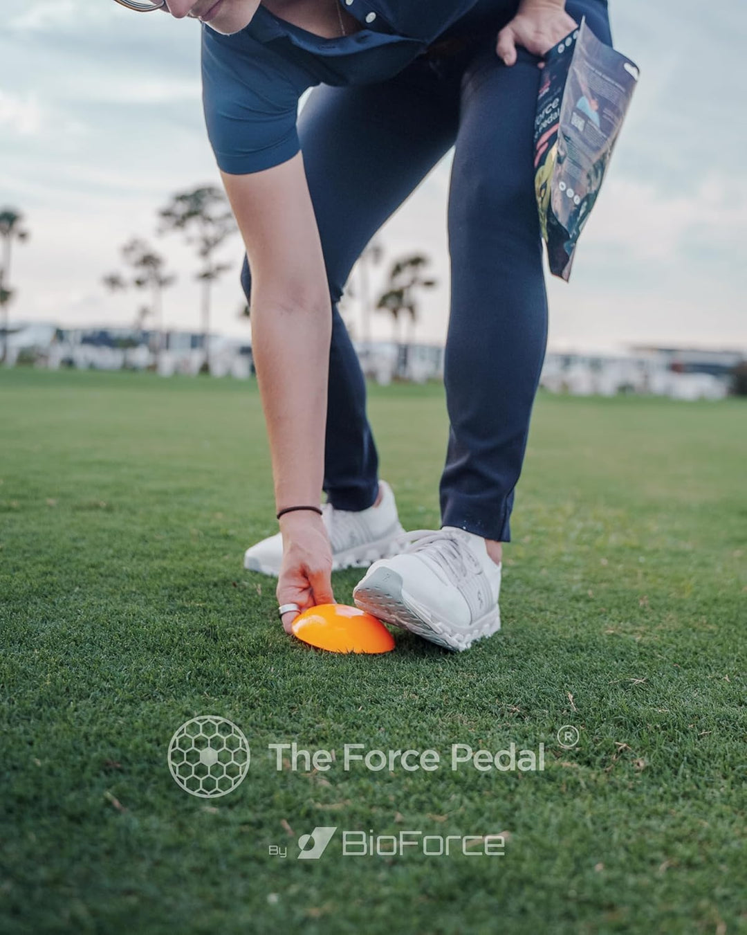 The Force Pedal - Golf Trainingshilfe - Erhöhung der Schlägerkopfgeschwindigkeit - Bodenreaktionskra