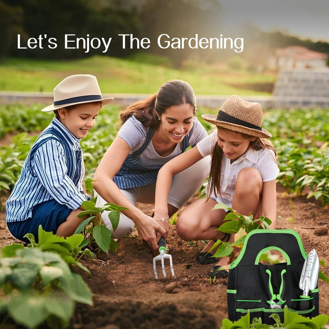 Housolution Gartengeräte Set, 8 PCS Gartenarbeit-Handwerkzeug-Set, Robust Aluminiumlegierung Gartena