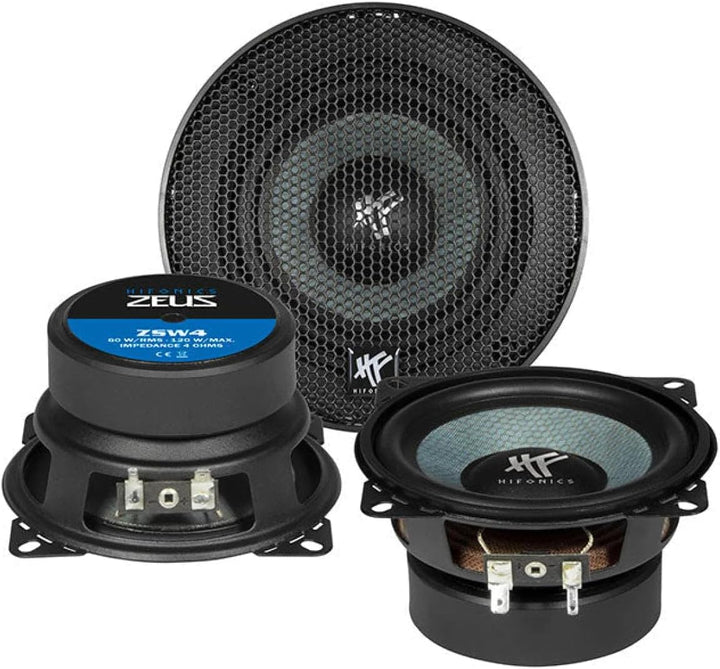 Hifonics ZSW-4 2-Wege Koaxial-Einbaulautsprecher 120W Inhalt: 1St.