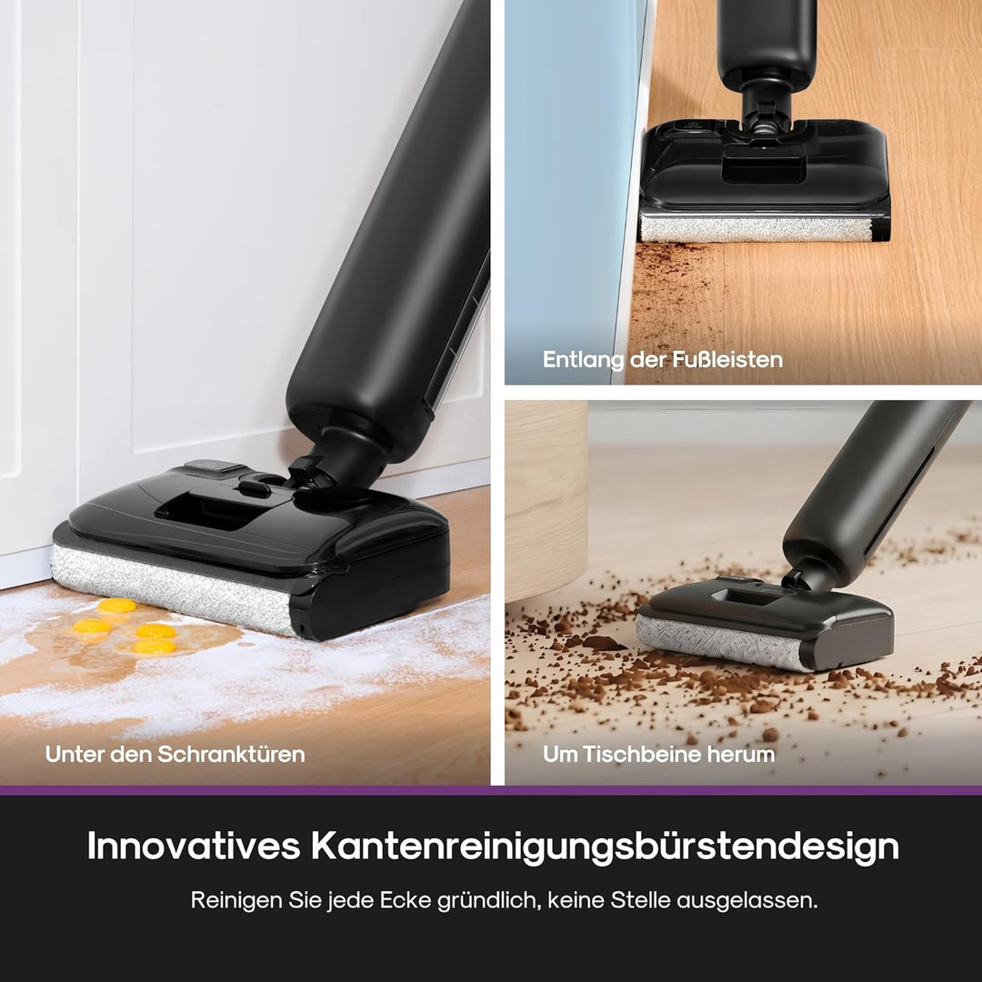 Eureka FloorShine NEW460 Nass-/Trockensauger | 180° Flachlage | 17000 Pa Saugleistung | Kantenreinig