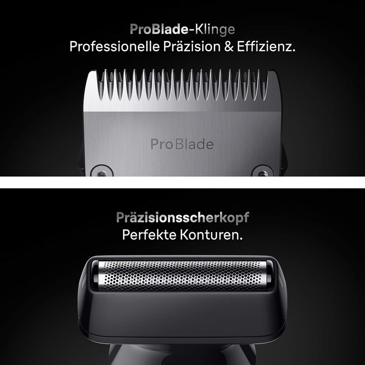 Braun Bundle mit All-in-One Series 7, 12-in-1 Multigroom Kopf und Körper, 120 Min Akku, 14 Längen (3