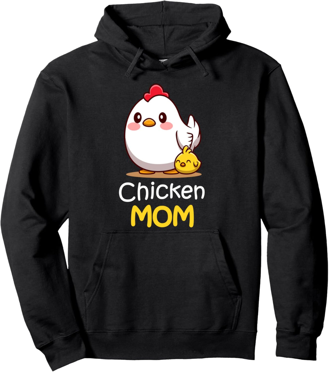 Landwirt Bauer Huhn Henne Chicken Mom Pullover Hoodie